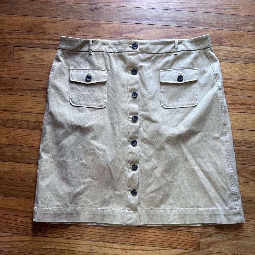 Casual Chic Boden Utility Pocket Midi Skirt Women’s XL